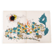 Lithograph Jean Lurçat collection vintage animality