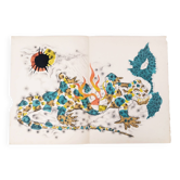 Lithograph Jean Lurçat collection vintage animality