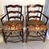 Pair of Provencal armchairs