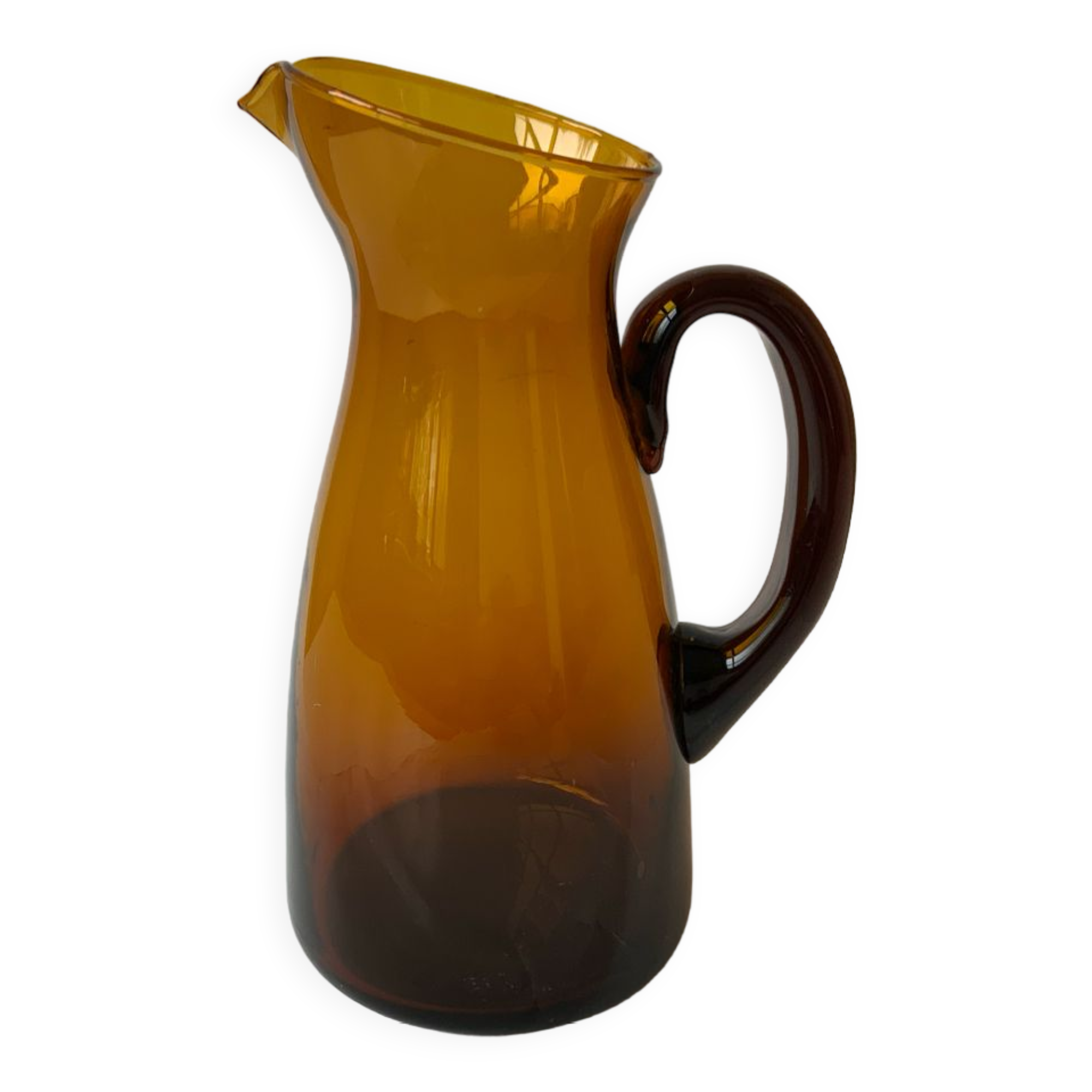 Pot à eau ambre Selency x Monoprix Croisé Laroche