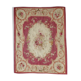 Tapis français Aubusson 1850 167 X 132 cm