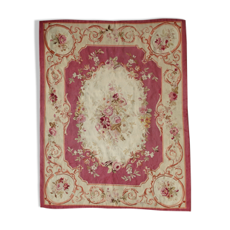 Tapis français Aubusson 1850 167 X 132 cm