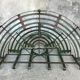 Metal half-moon plant holder - twentieth century