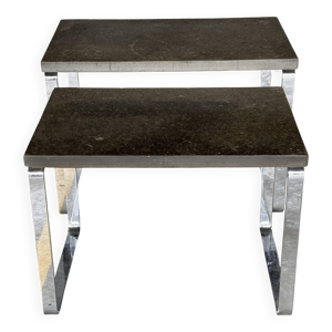 nid de tables en ardoise