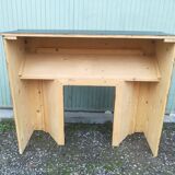 Black patina fireplace coat