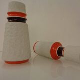 Space Age Op Art Vases from Royal KPM, 1960s, Set of 2