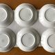6 old earthenware plates from Saint-Amand (North)