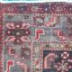Persian Carpet 235 x 130 cm Hamadan Hand-Knotted Wool c1960