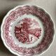 12 dessert plates Fontebasso Italy.