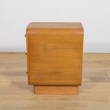Art Deco Nightstands, Former Czechoslovakia, 1950s, Set of 2
