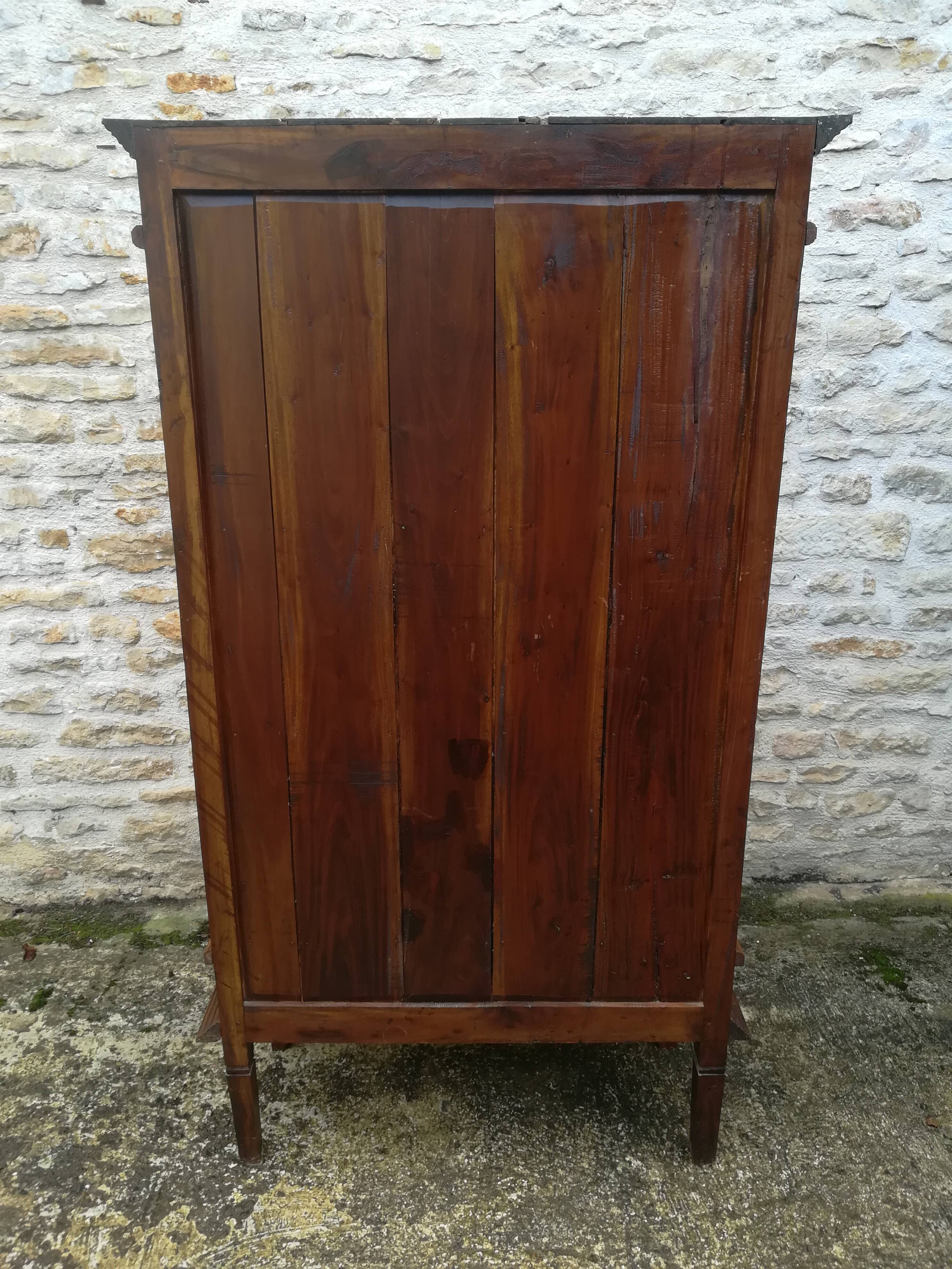 Teak bar cabinet