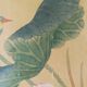 Deux peintures chinoises vintage sur soie