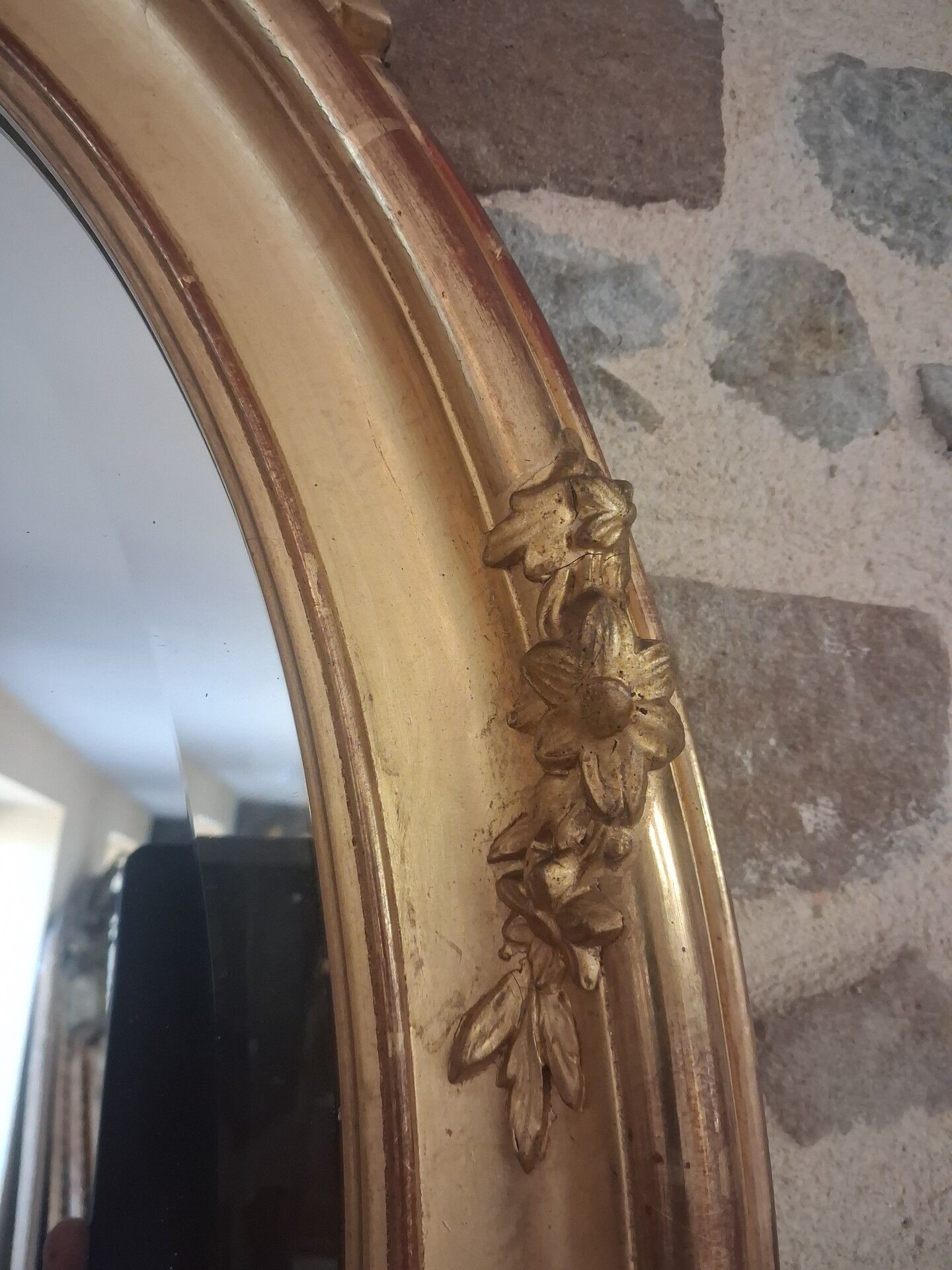Mirror XIX oval 102 x 63