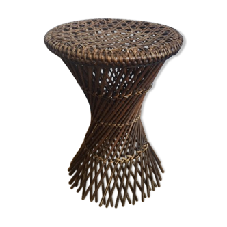Rattan stool