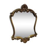 Golden mirror 77x56cm