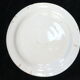 Lot de 2 assiettes en faience de l'est rose rouge 19eme LUNEVILLE / ST CLEMENT