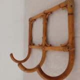 Vintage bamboo coat rack