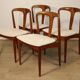 Set of 4 “Juliane” chairs by Johannes Andersen – 1960s
