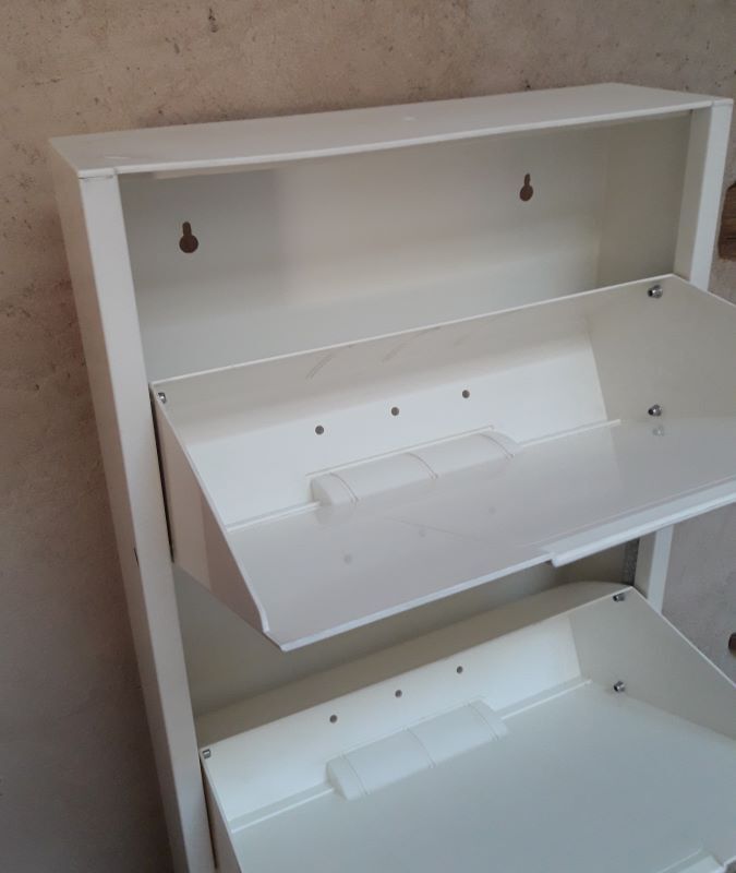 Vintage Ikea clamshell cabinet