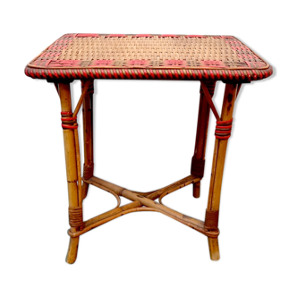Rattan coffee table