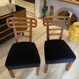 Art deco dining chairs