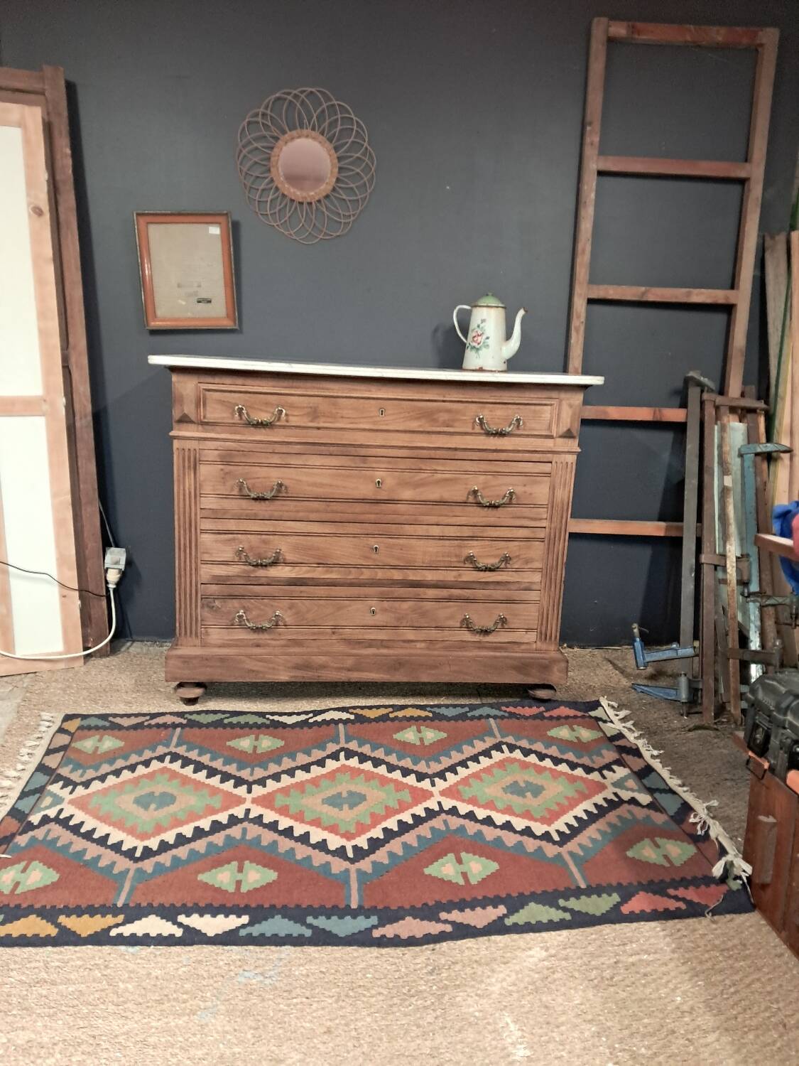 Old chest of drawers