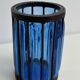 Vase en verre soufflé enchâssé