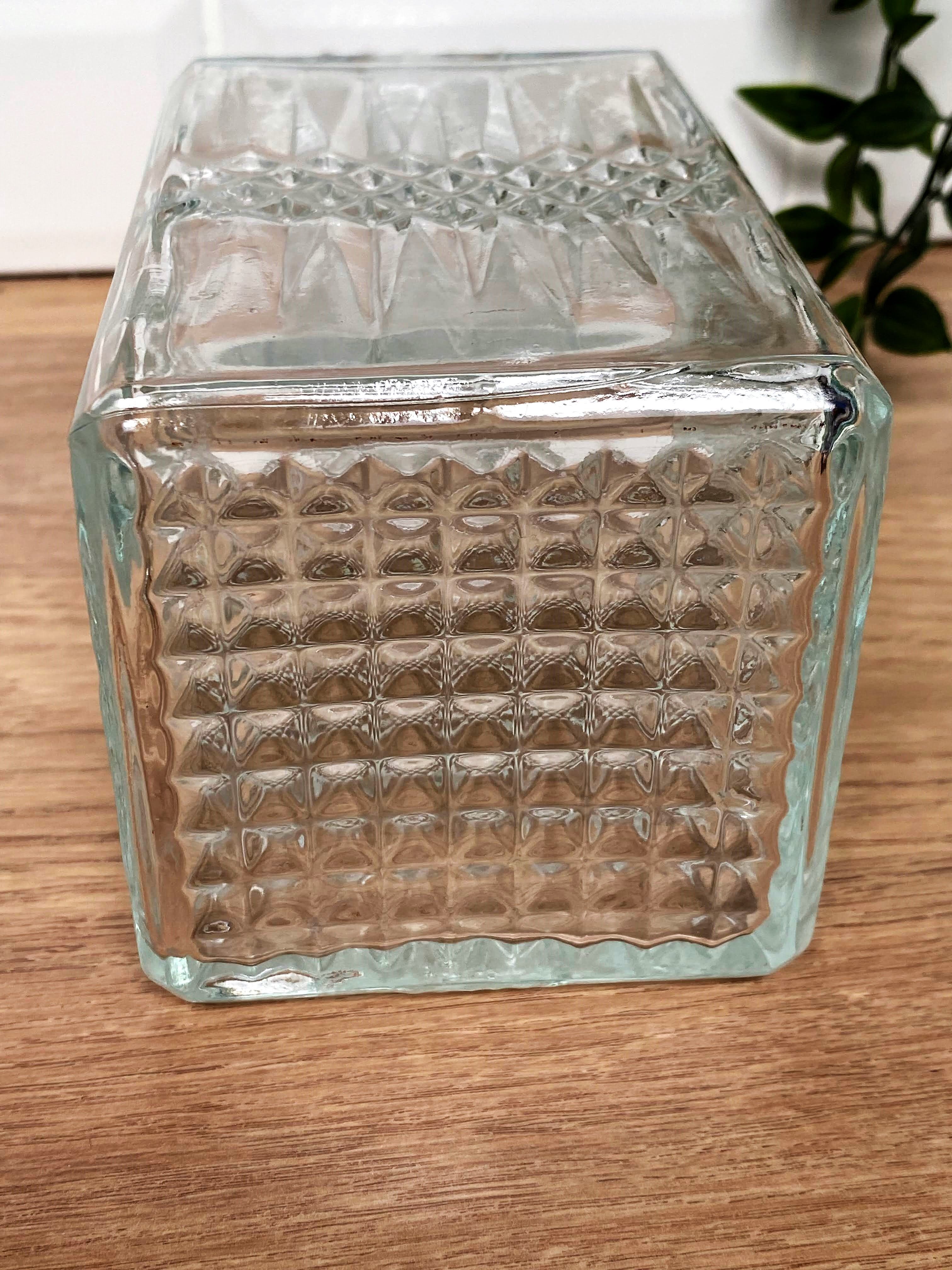 Carafe à whisky et ses 6 verres en cristal