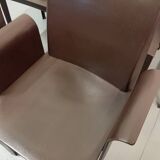 Lola leather chair/armchair designed by Poltrona Frau