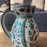 Italian ceramic pitcher
