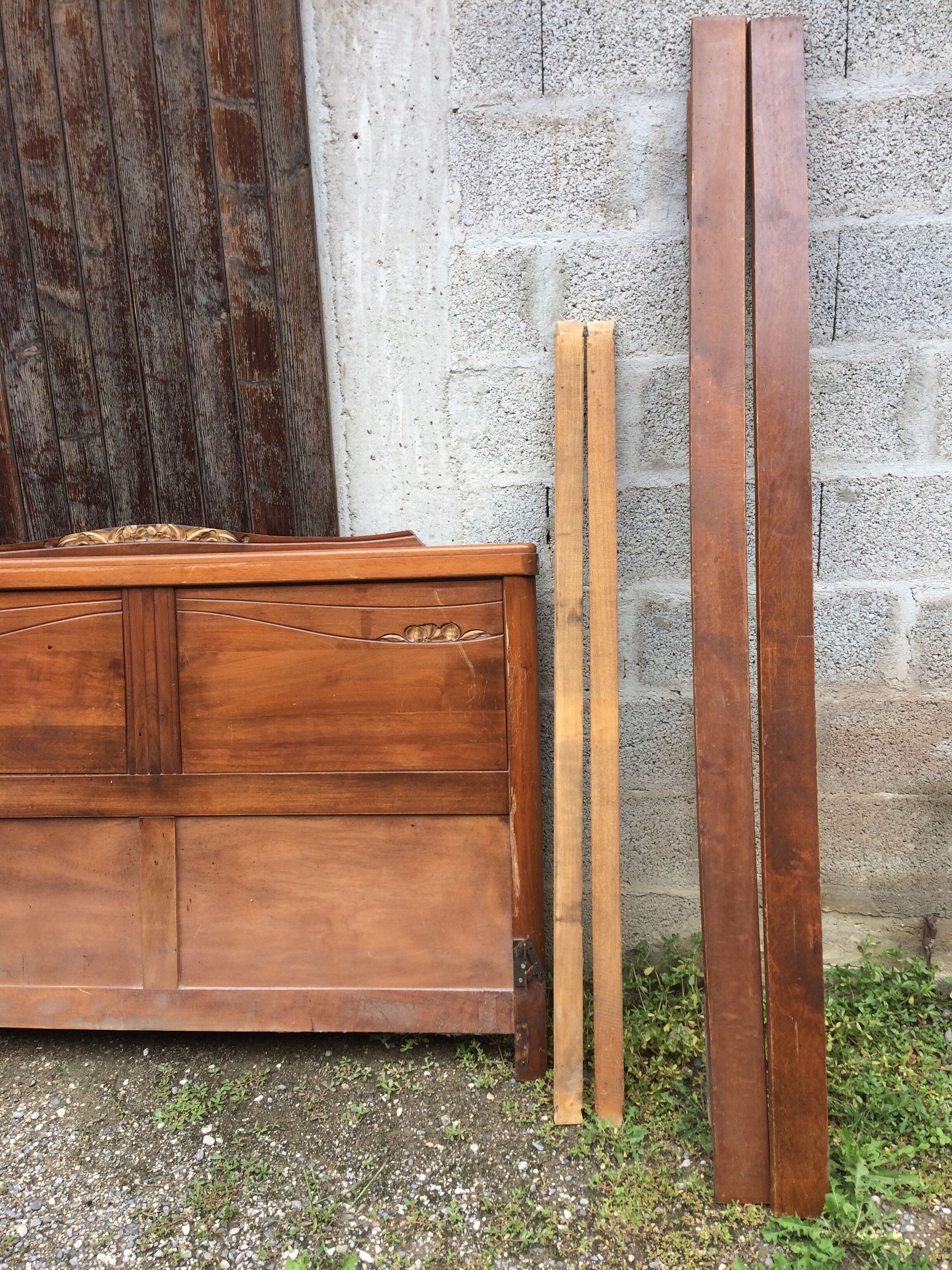 Headof and bedfoot art deco