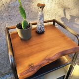 Small vintage piece of furniture in black metal