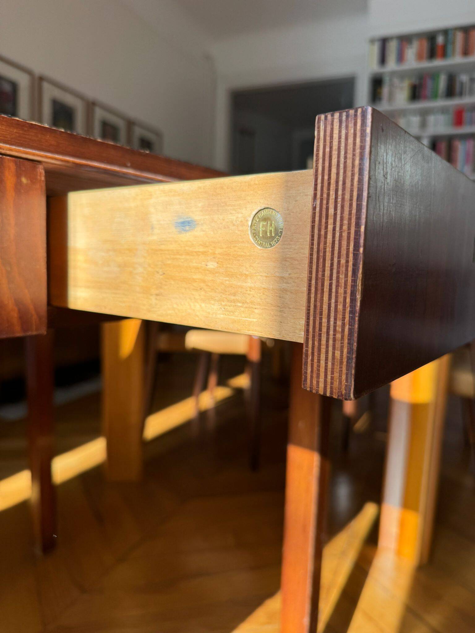Ole Wanscher, Danish Freestanding Desk Made by Fritz Hansen, "Model 1661"