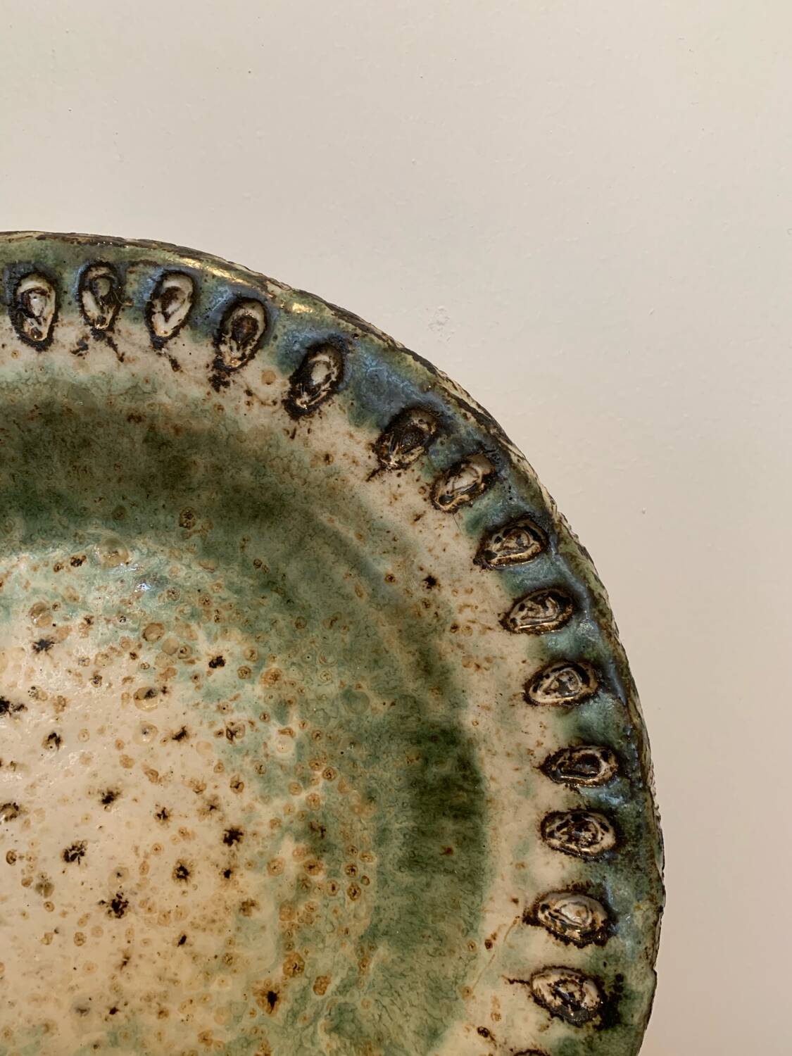 Plat Albert Thiry Vallauris Céramique Circa 1950