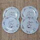 4 flat plates Bernardaud model Chantilly