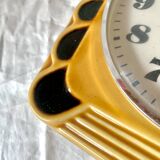Vintage ceramic wall clock