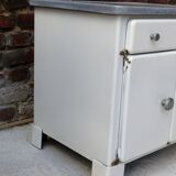 Becuwe Paris enamelled sheet furniture