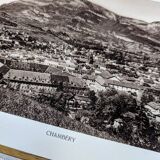 Chambéry, Savoie, photo print from 1942.