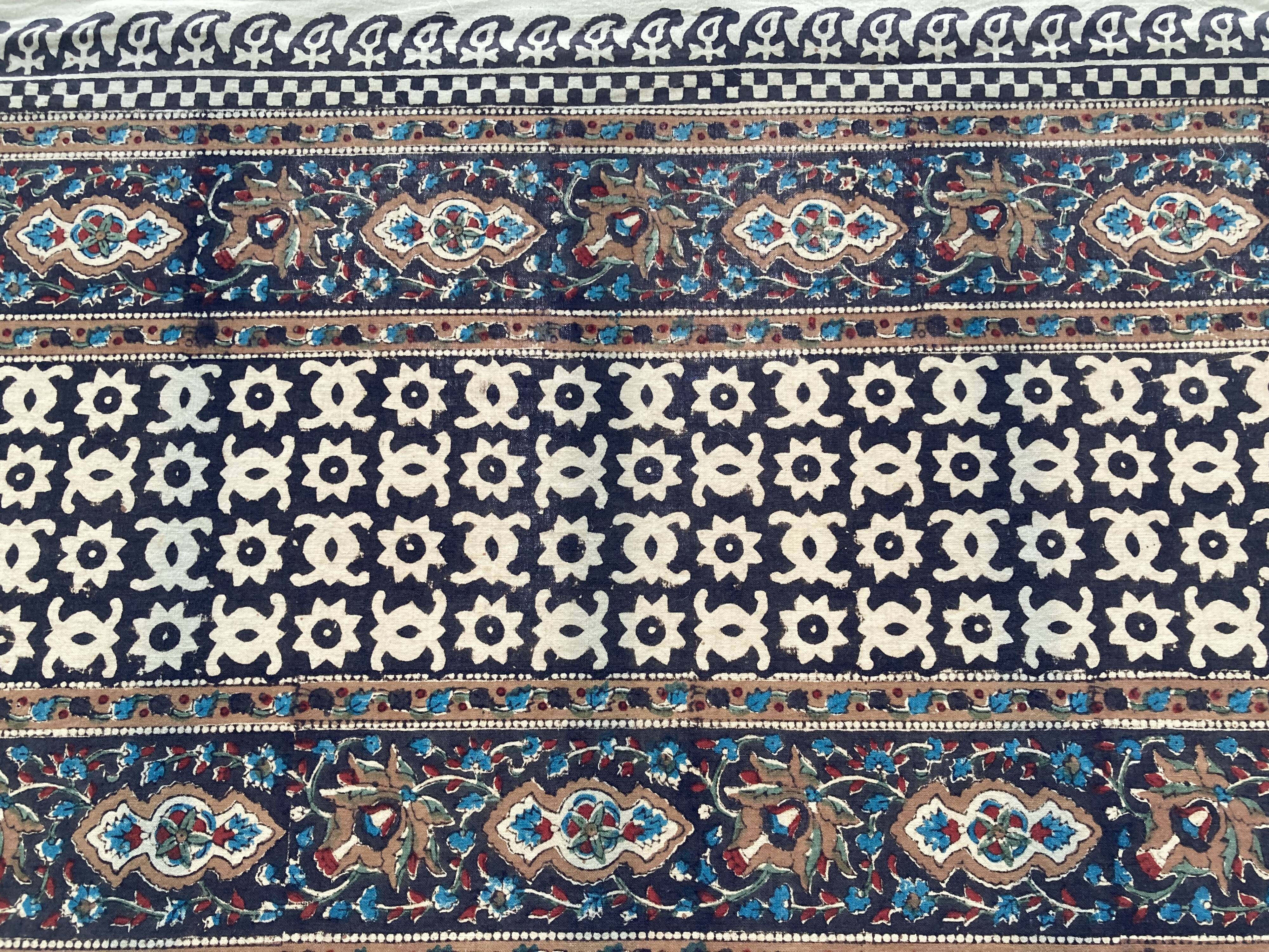 Embroidery kalamkari fabric