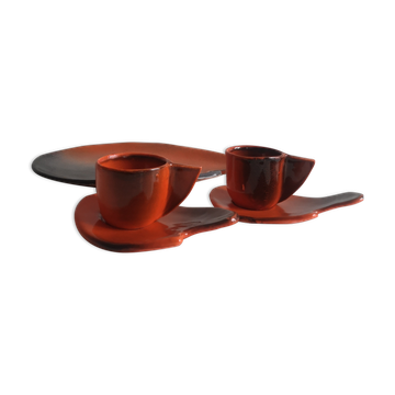 ceramic coffee service design 1960