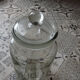 Old "candy" English / old vintage-old bottle jar