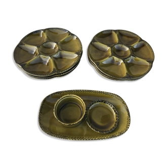 Plates in slurry gien year 70