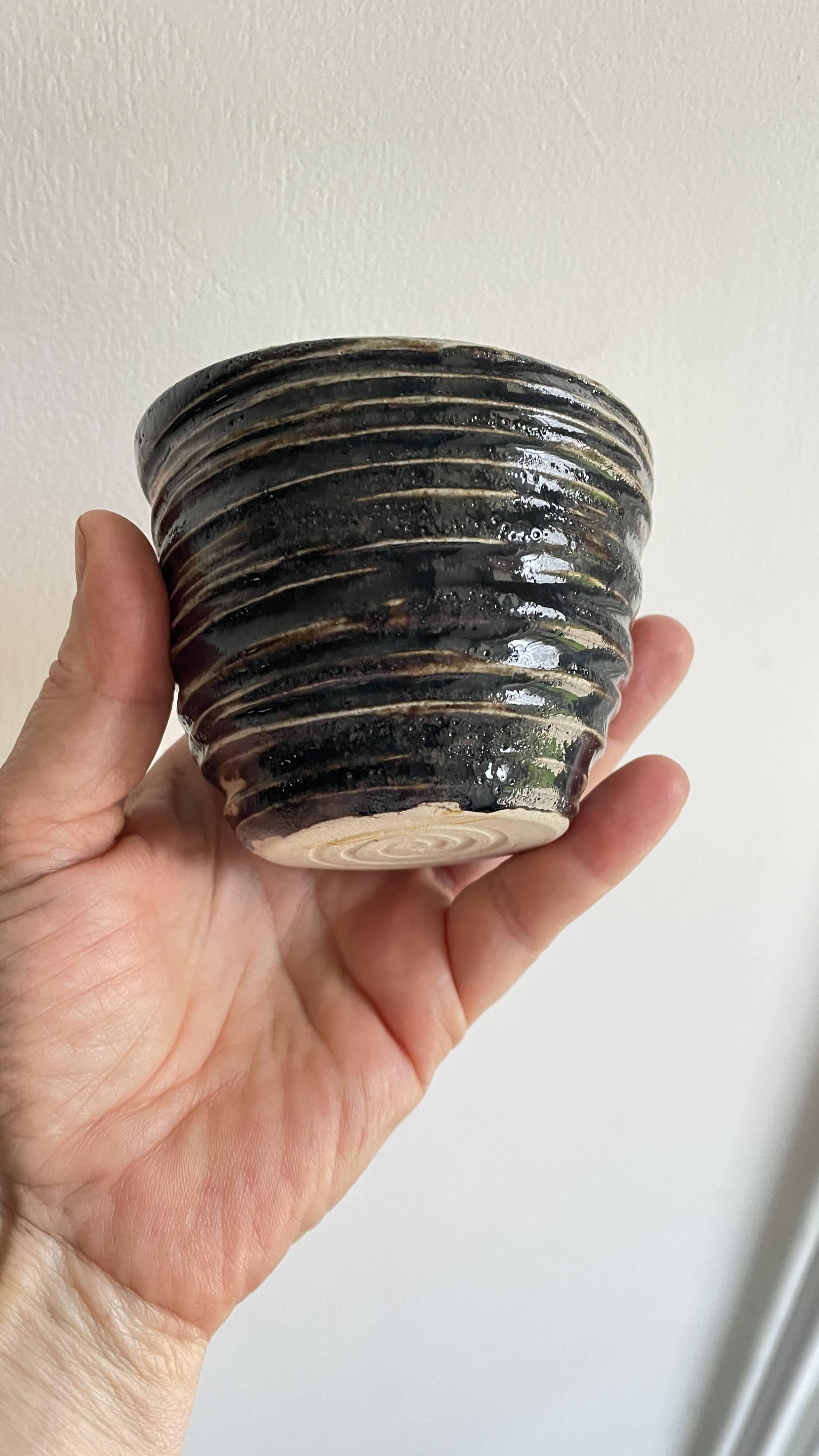 Vintage Brutalist Handmade Vase
