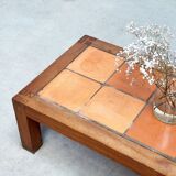 Table basse en orme Maison Regain