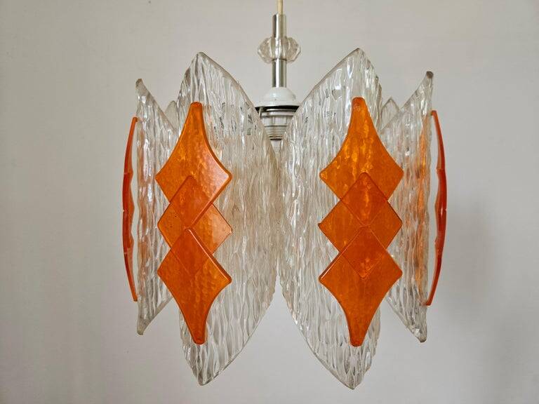 Rare Midcentury Pendant, Germany, 1970s