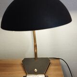 Vintage Aluminor desk lamp with perpetual calendar