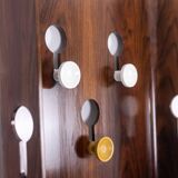 Carlo di Carli. Rosewood veneer coat rack. 1960s.