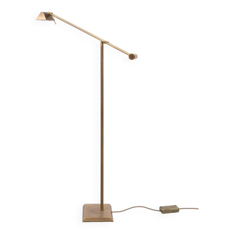 Hillebrand Halogen Bronze Floor lamp 1980s Germany