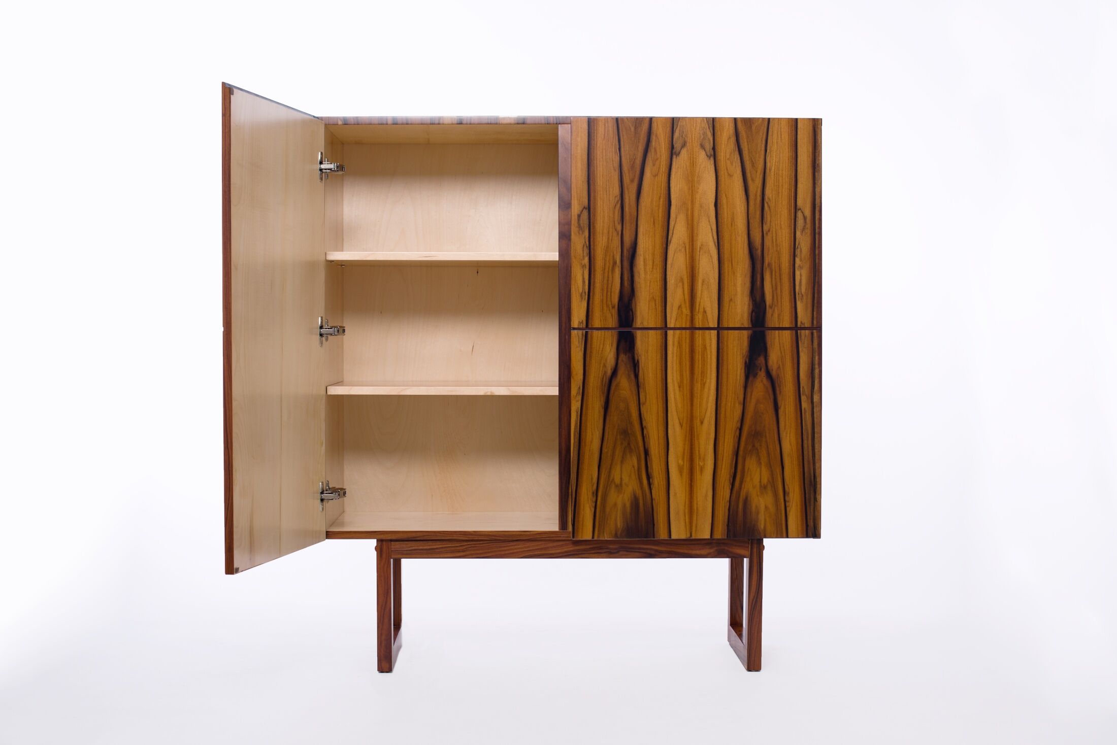Rosewood cabinet wardrobe, 1970s