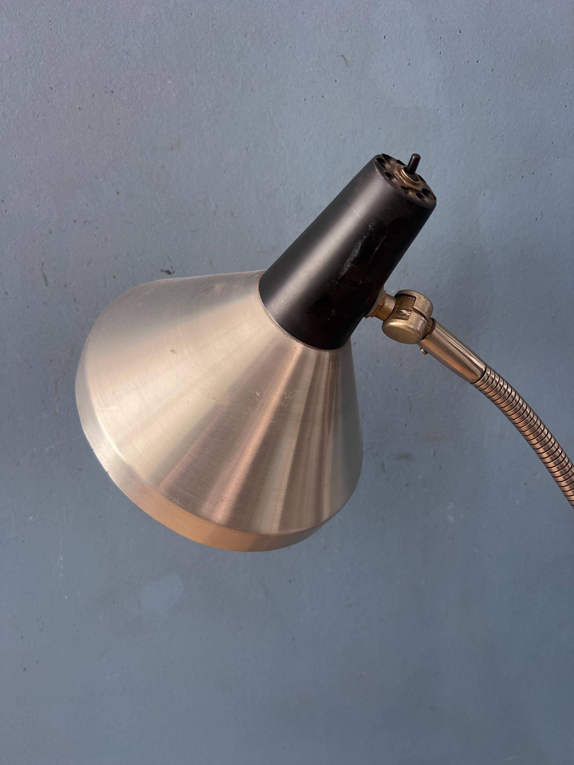 Vintage black metal floor lamp Anvia